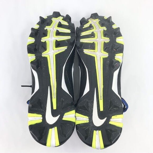 Nike Vapor Fast flex Black White Baseball Cleat Sneaker Shoes - Picture 9 of 12